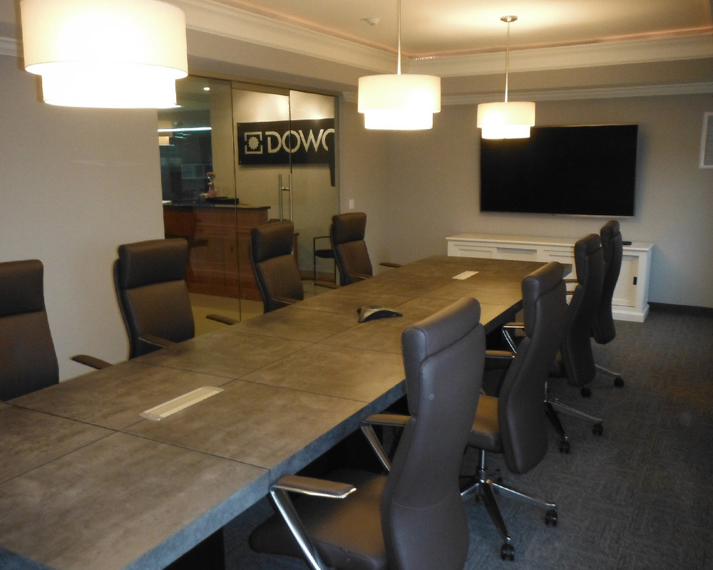 conference room interiors remodeled with lighting fixtures and carpet flooring rockaway nj