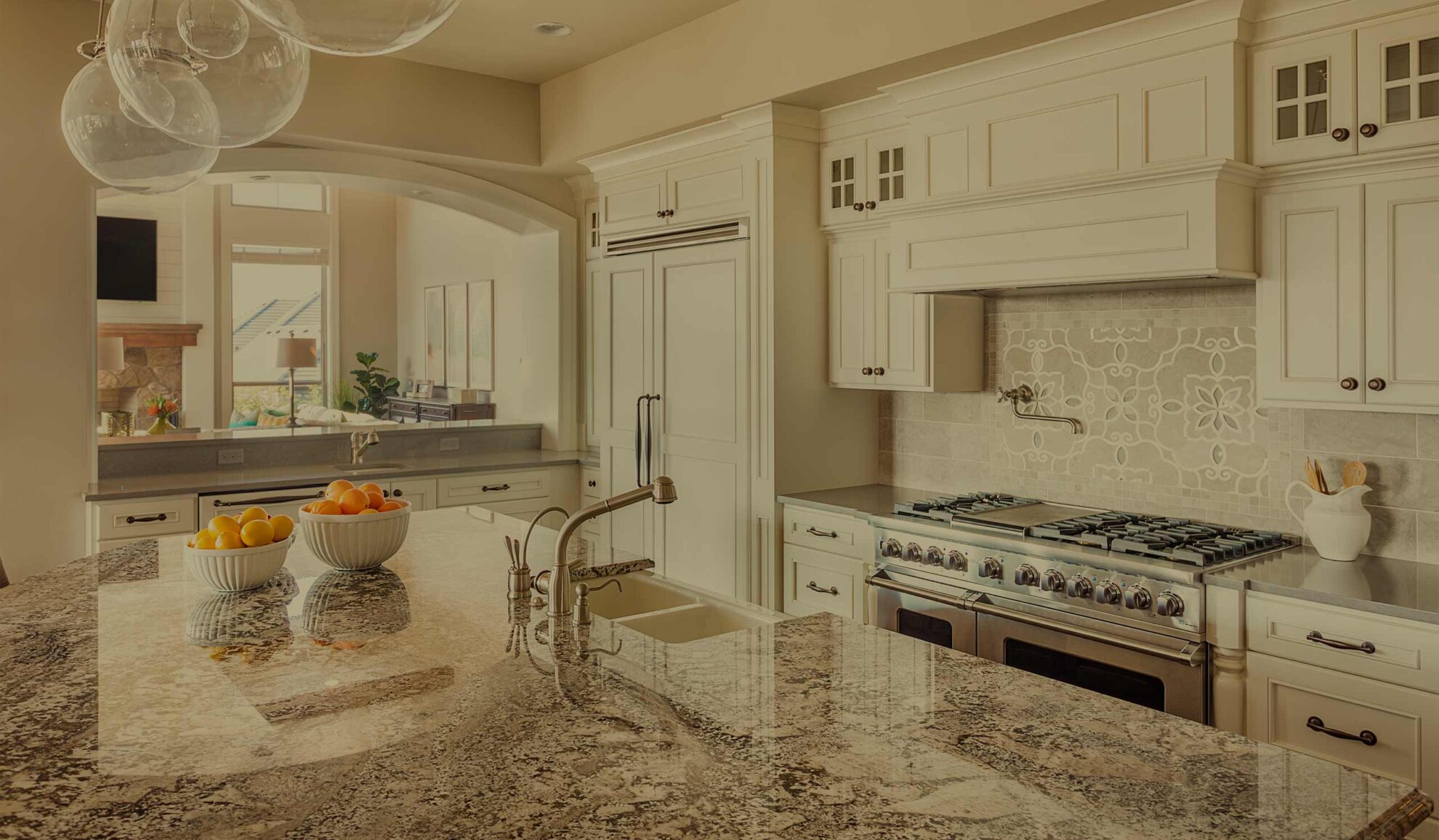 kitchen interiors remodeled with white cabinets and countertops rockaway nj